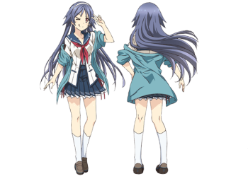 푸른 저편의 포리듬 애니메이션 아오야기 마도카 전신 일러스트.png